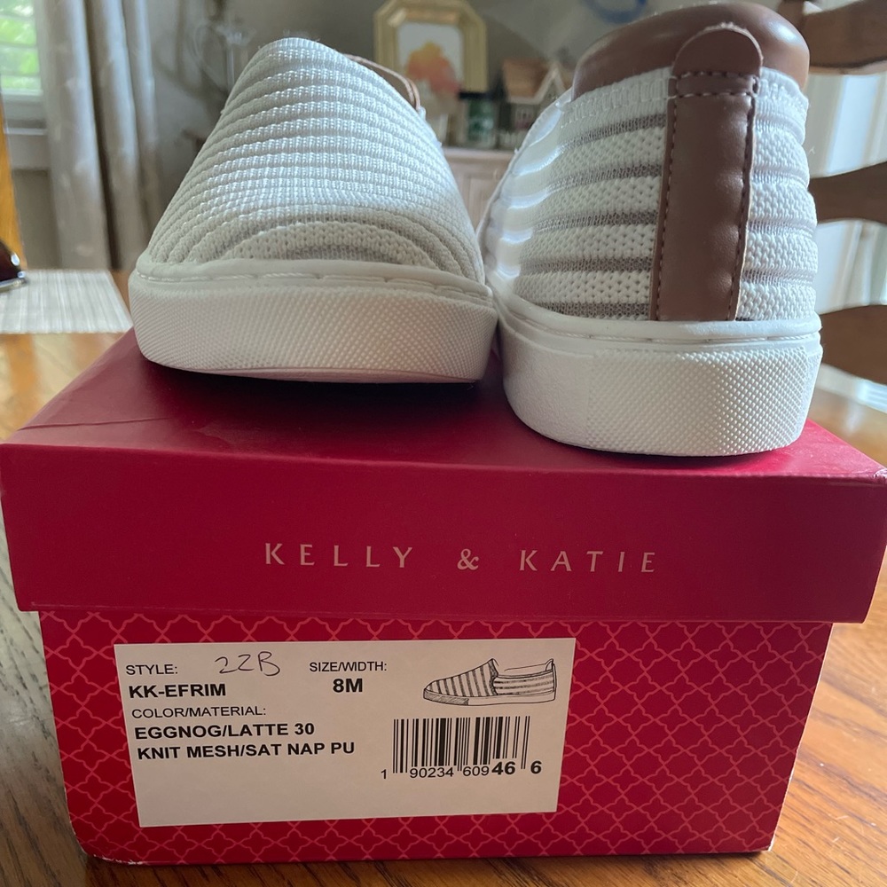 COPY - Brand new Kelly and Katie slip on sneakers.